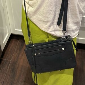 Rebecca minkoff black studded bag